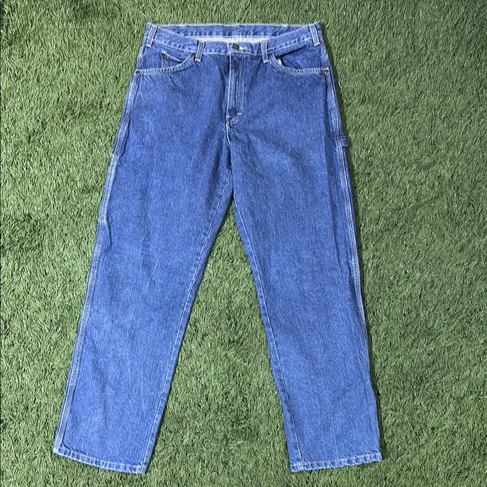 Dickies Men's Relaxed Blue Jeans